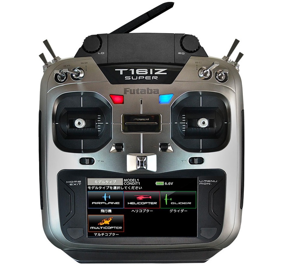 Futaba T16IZ Super 2,4 GHz LiPo 16+2/8/0
